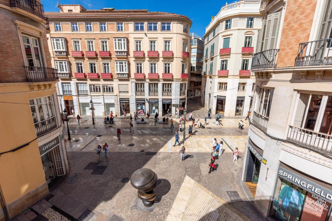 מאלגה Gran Terraza Con Vistas A Calle Larios מראה חיצוני תמונה