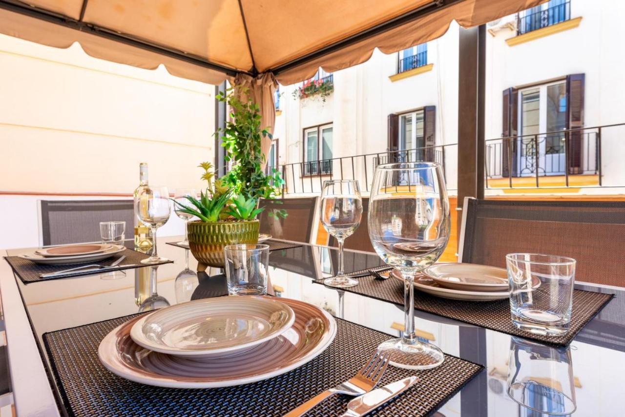 מאלגה Gran Terraza Con Vistas A Calle Larios מראה חיצוני תמונה